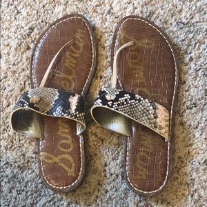 Sam Edelman snakeskin Sandals